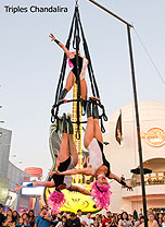 chandralira aerial acrobatics